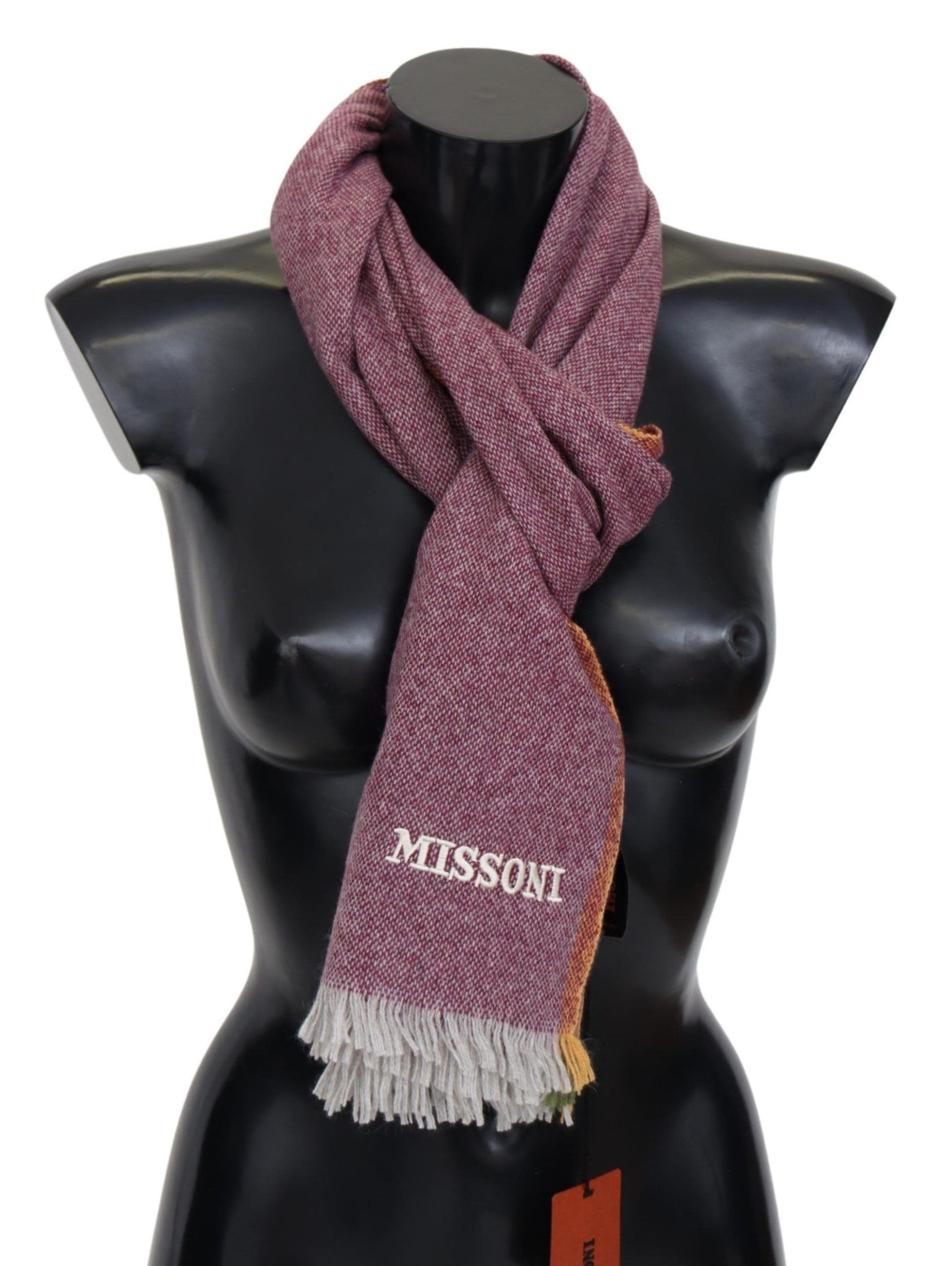 Maroon 100% Cashmere Unisex Wrap  Scarf