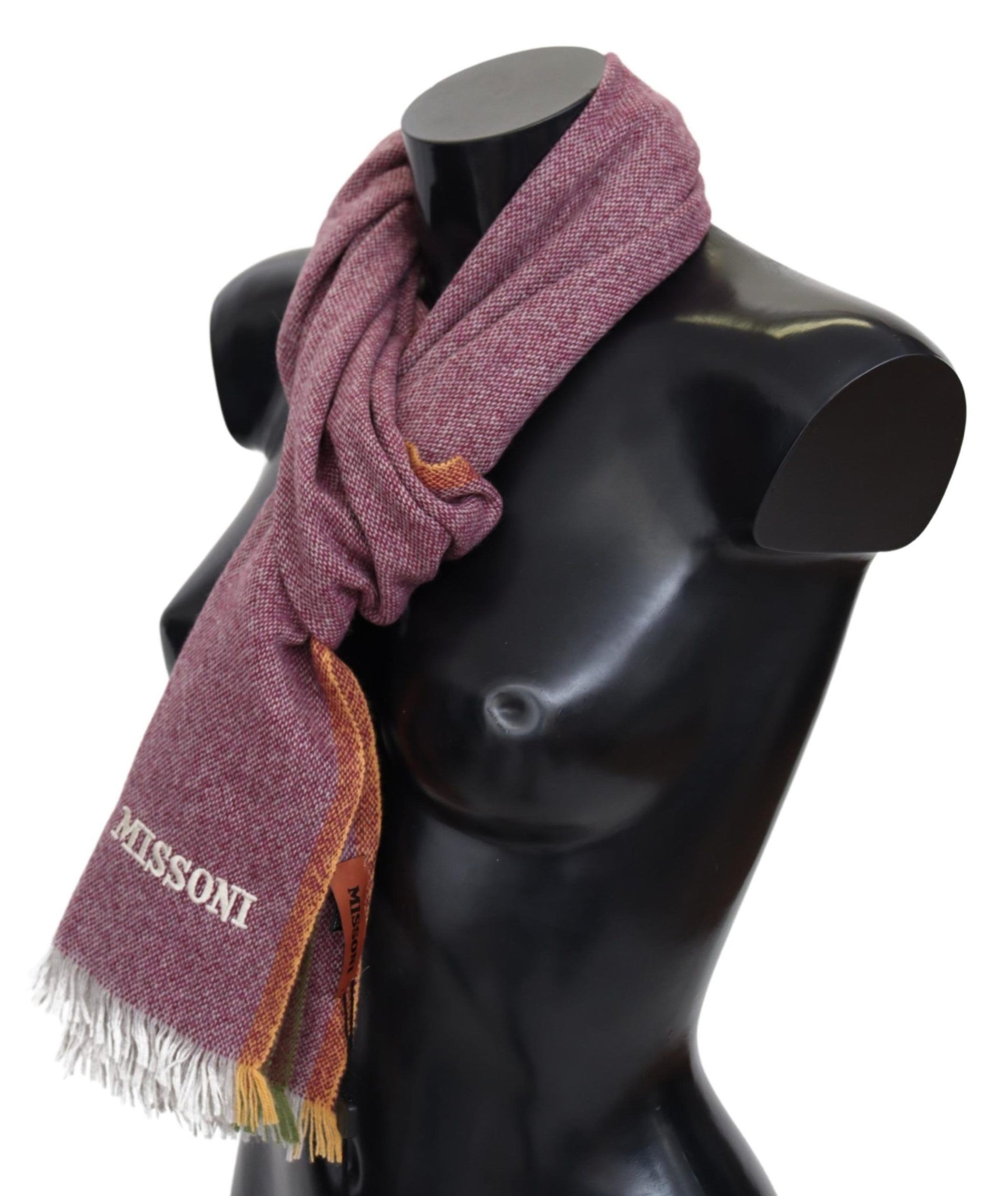 Maroon 100% Cashmere Unisex Wrap  Scarf