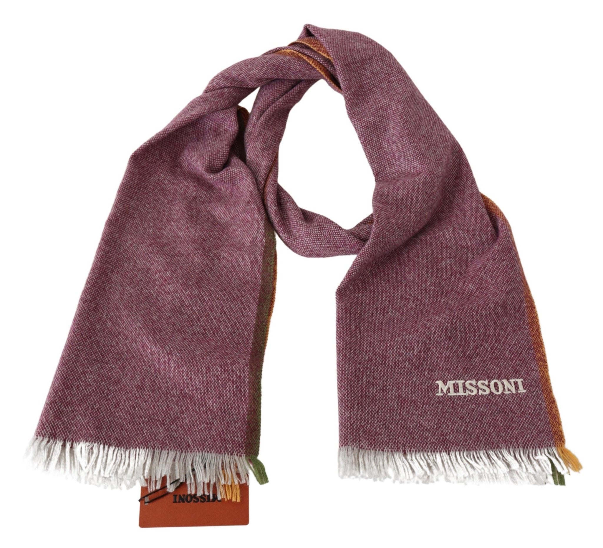 Maroon 100% Cashmere Unisex Wrap  Scarf