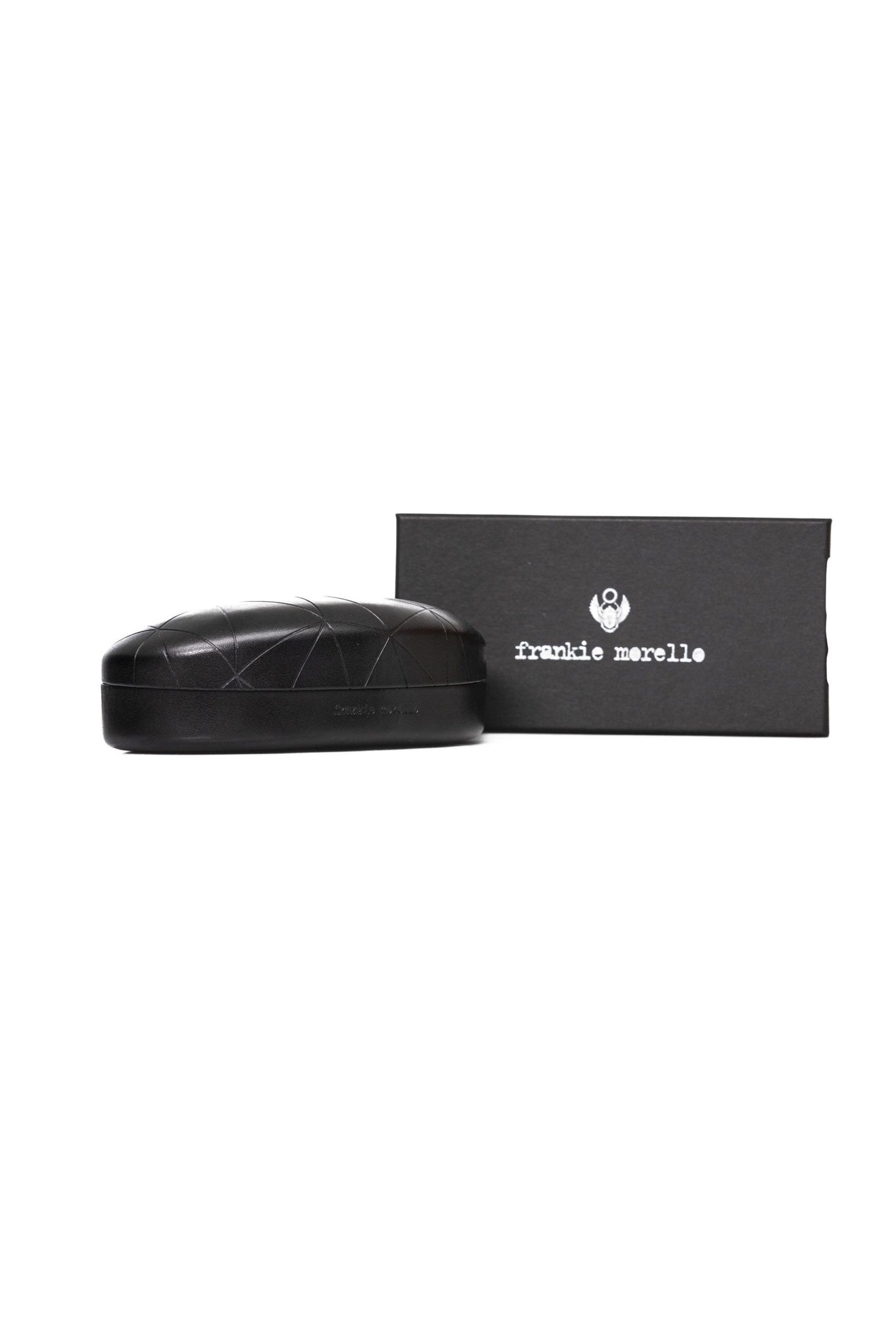 Frankie Morello Blue Metallic Fibre Sunglasses