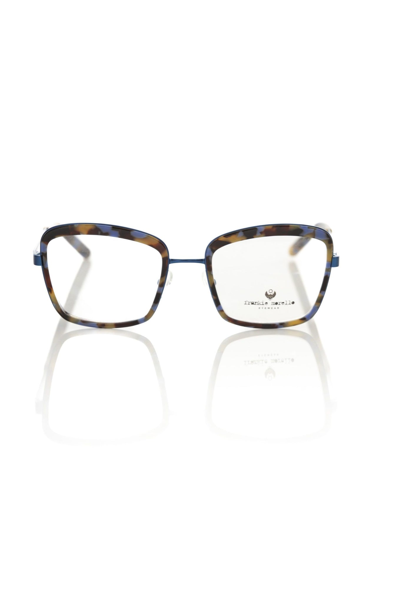 Frankie Morello Blue Metallic Fibre Frames