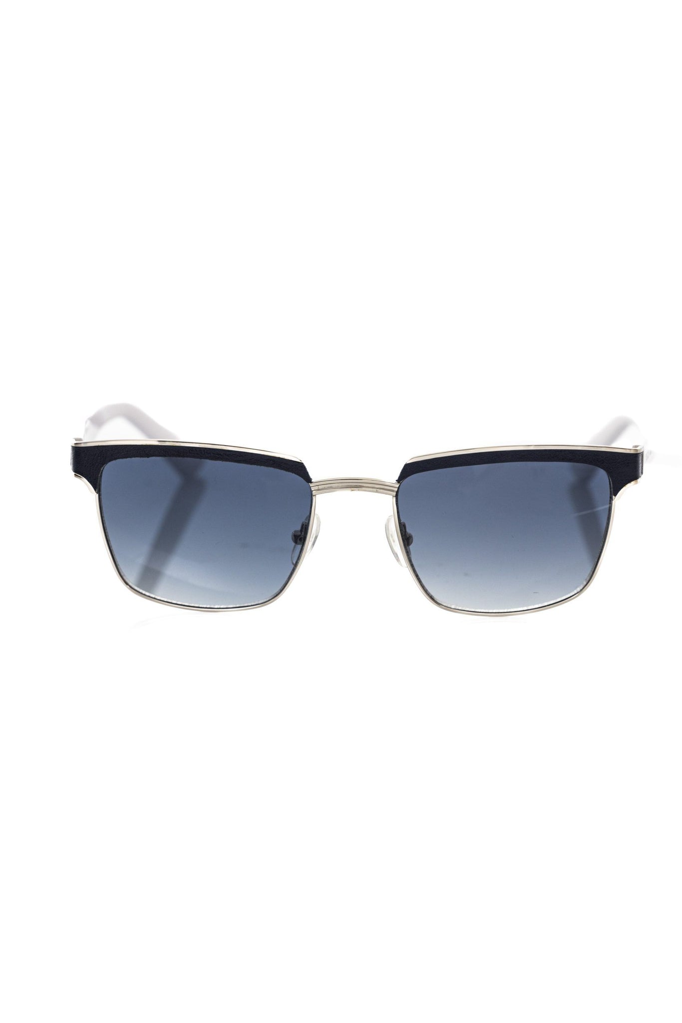 Frankie Morello Black Metallic Fibre Sunglasses