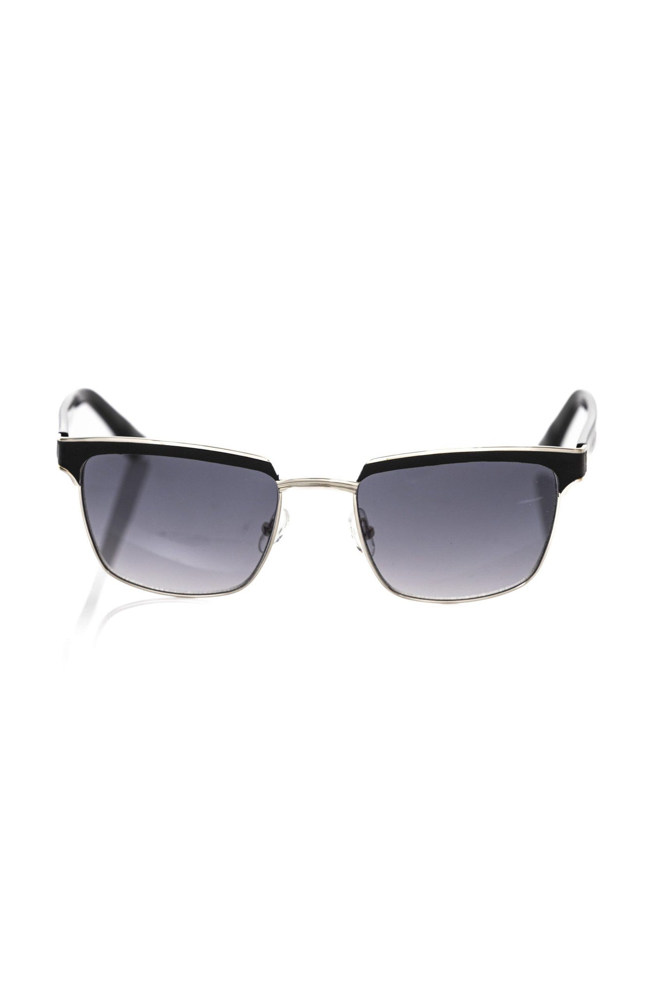 Frankie Morello Black Metallic Fibre Sunglasses