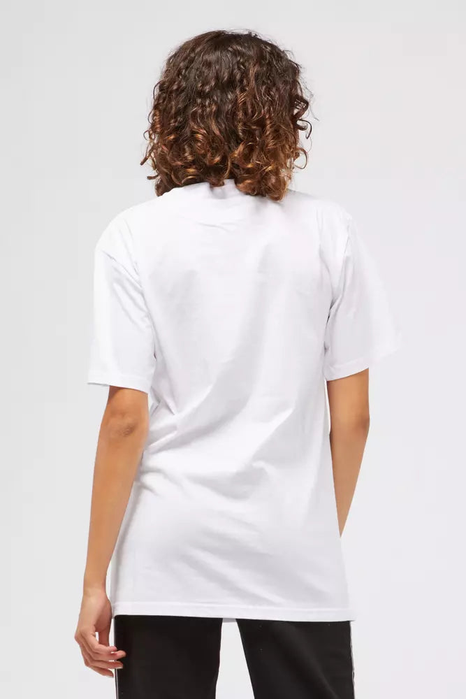 Custo Barcelona White Cotton Tops & T-Shirt