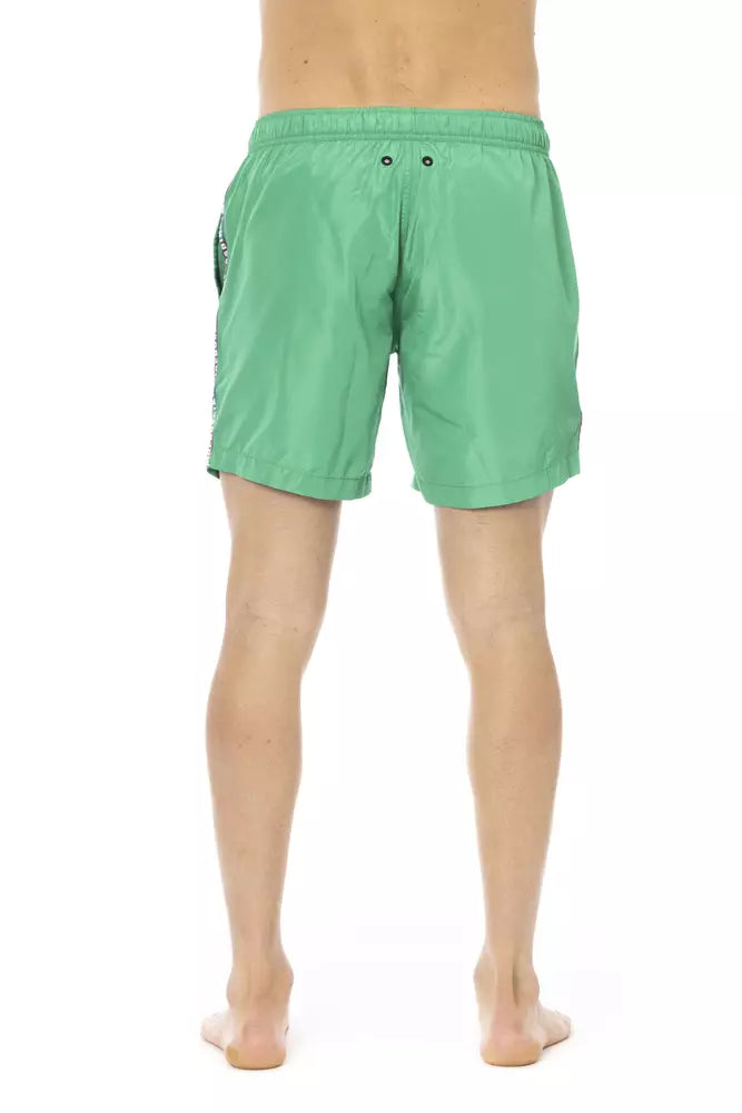 Green Polyester Swimwear