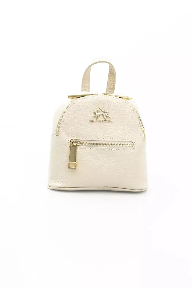 Beige Messenger Bag