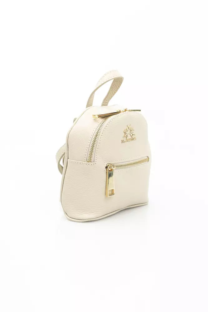 Beige Messenger Bag