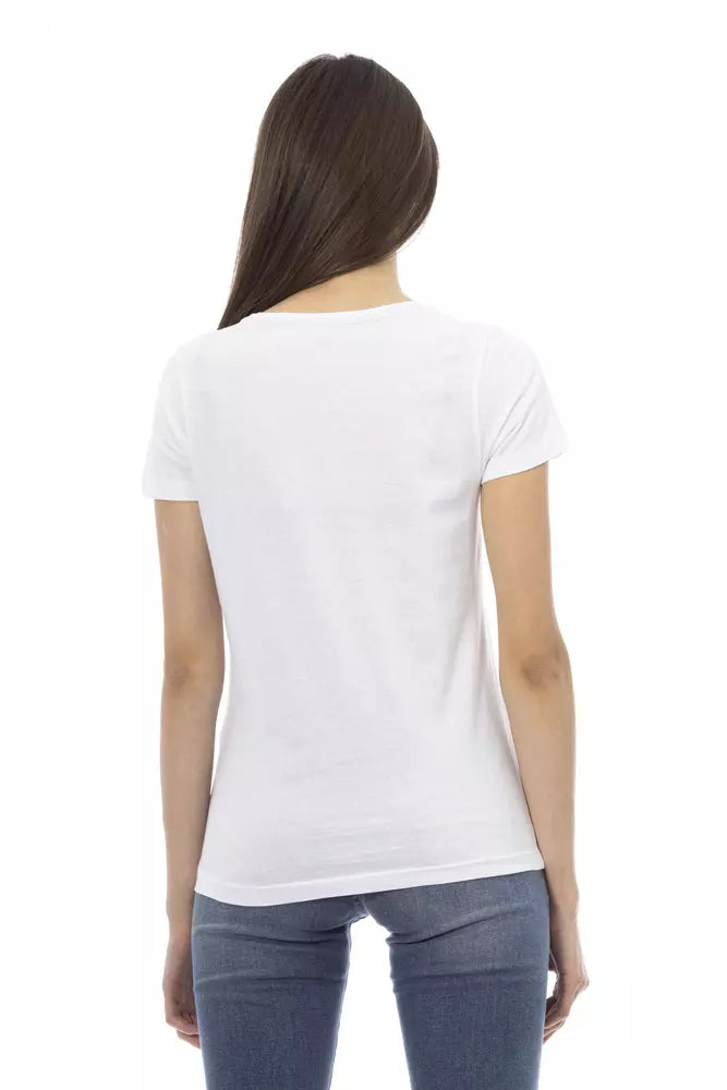 White Cotton Tops & T-Shirt