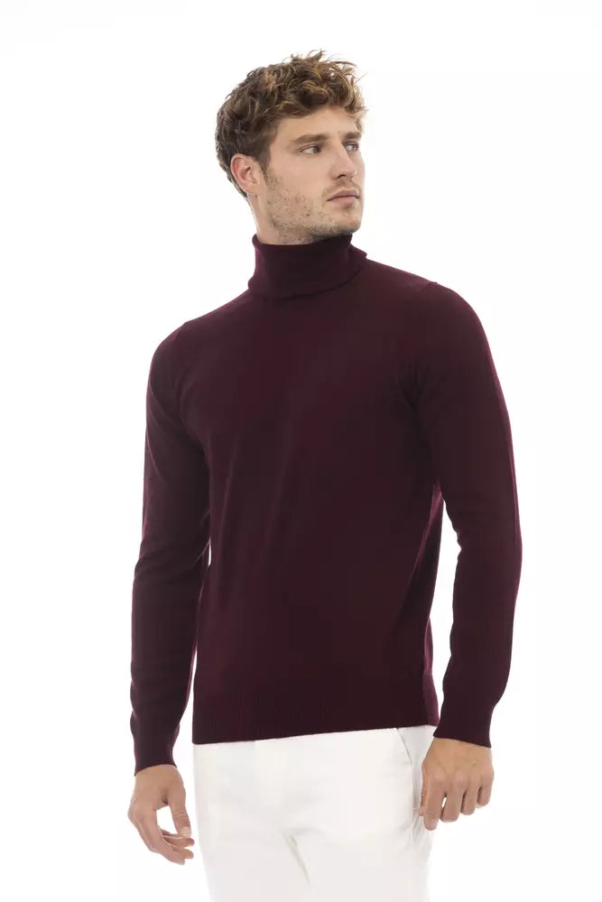 Alpha Studio Burgundy LW Sweater