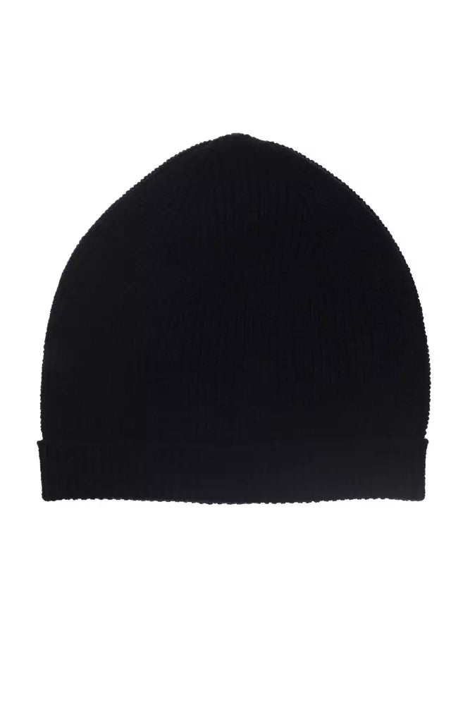 Alpha Studio Blue Merino Wool Hats & Cap