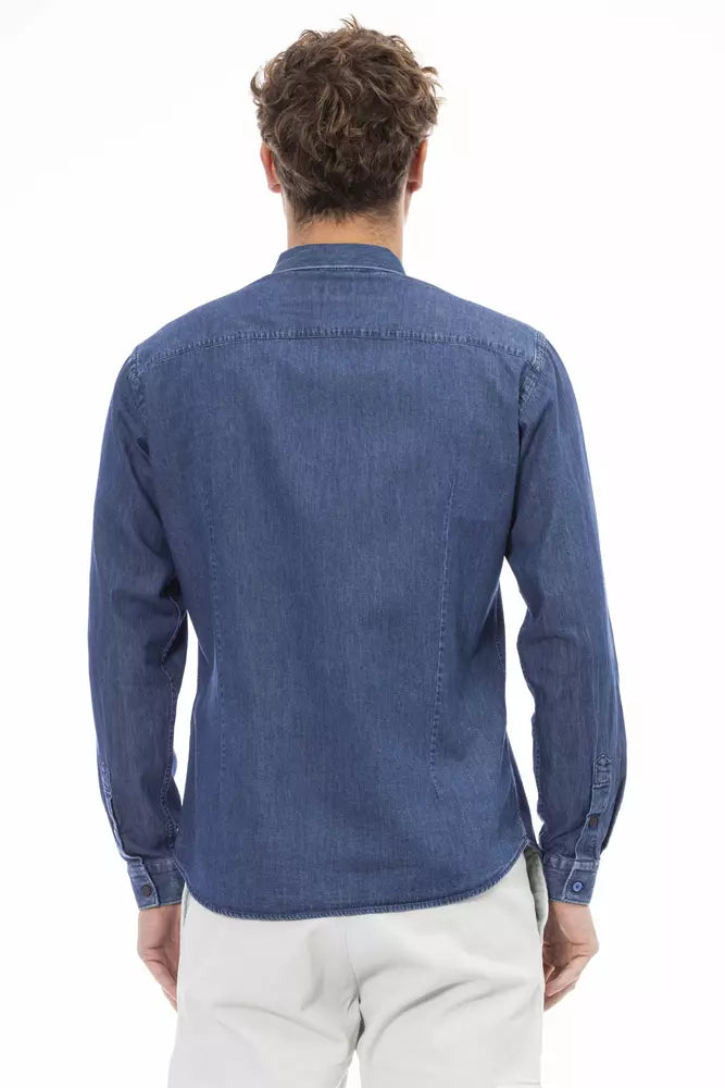 Distretto12 Blue Cotton Shirt