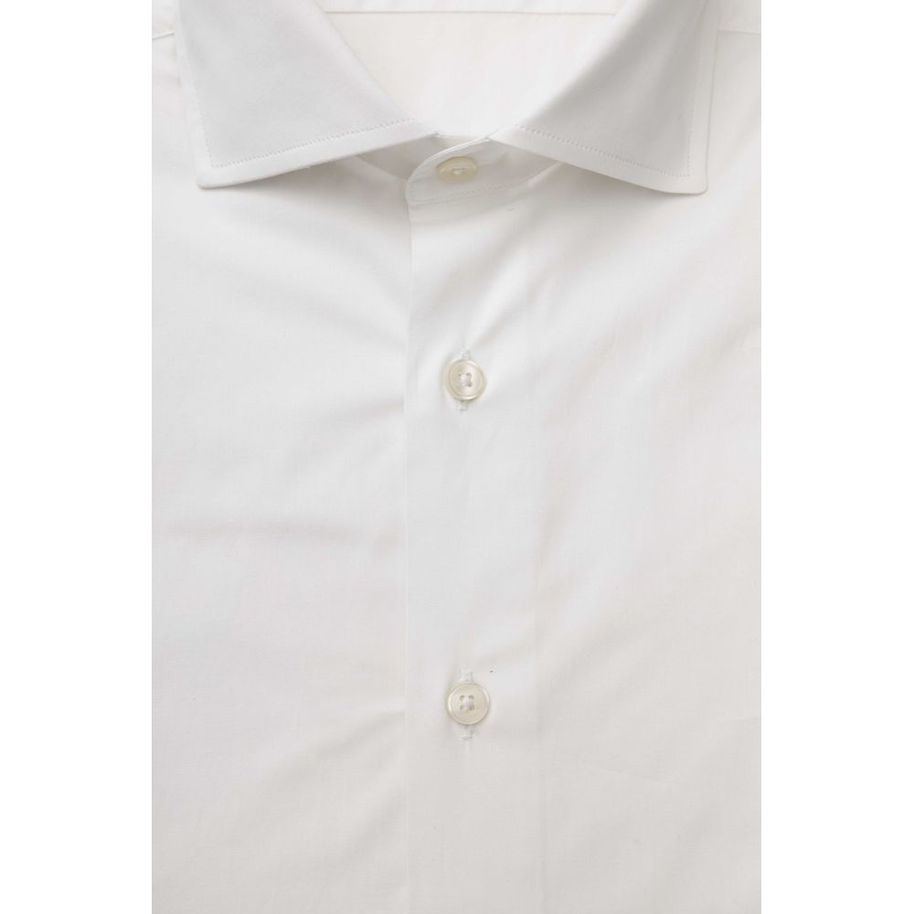 Bagutta White Cotton Shirt