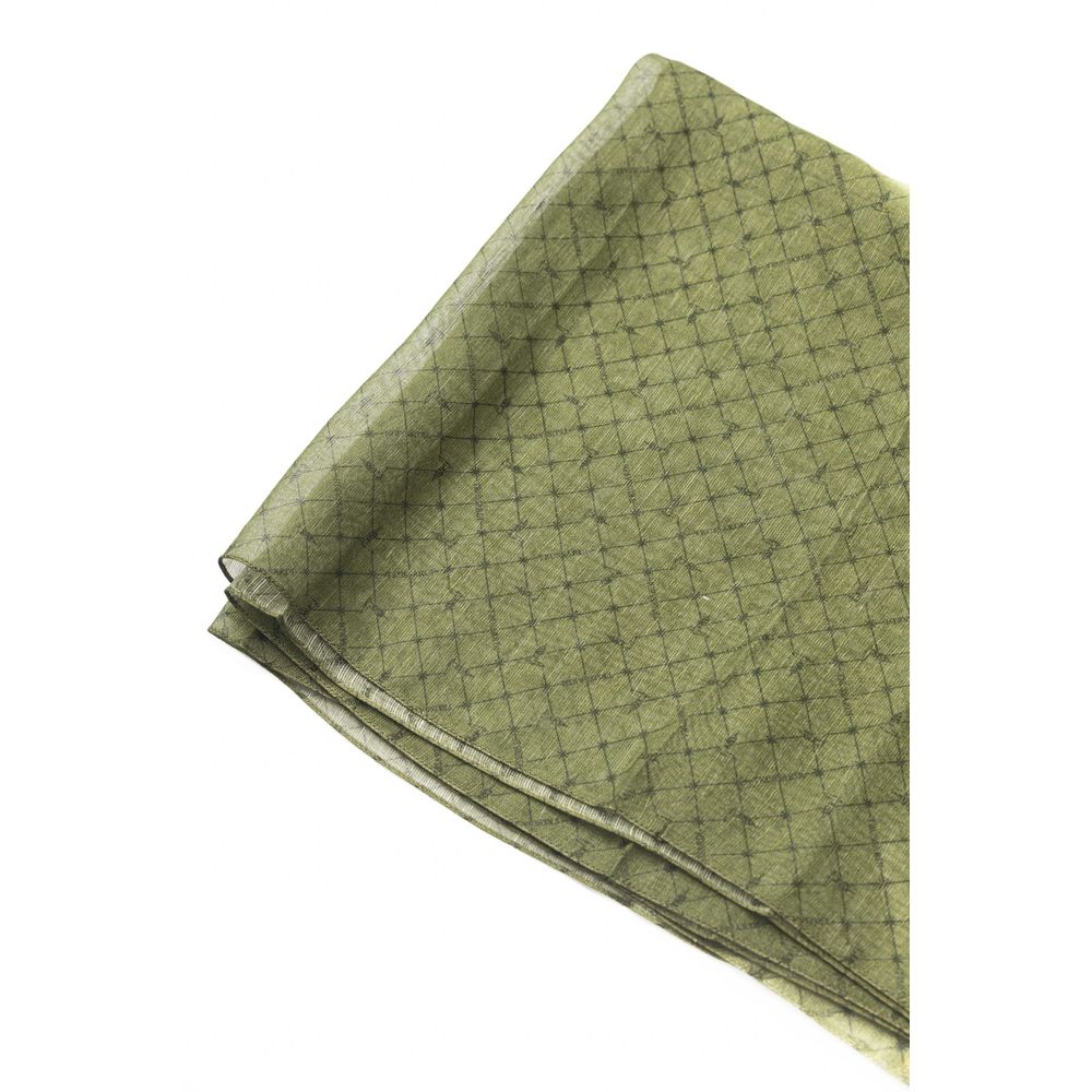 Trussardi Green Modal Scarf