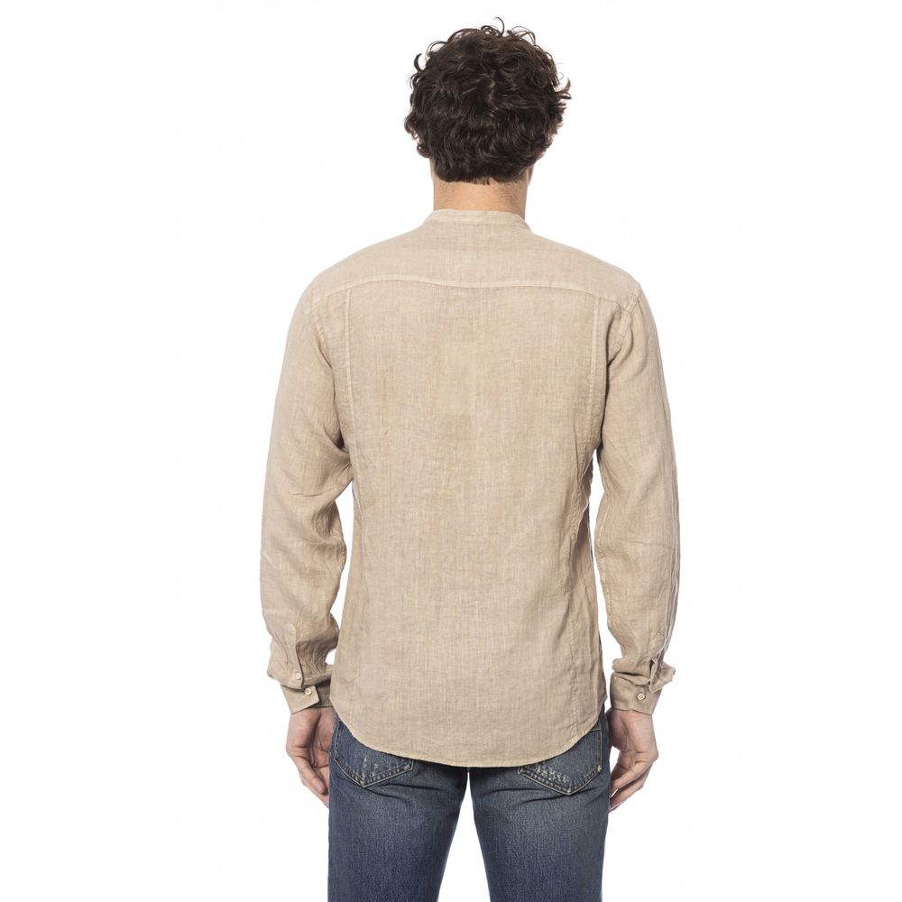 Distretto12 Beige Linen Shirt