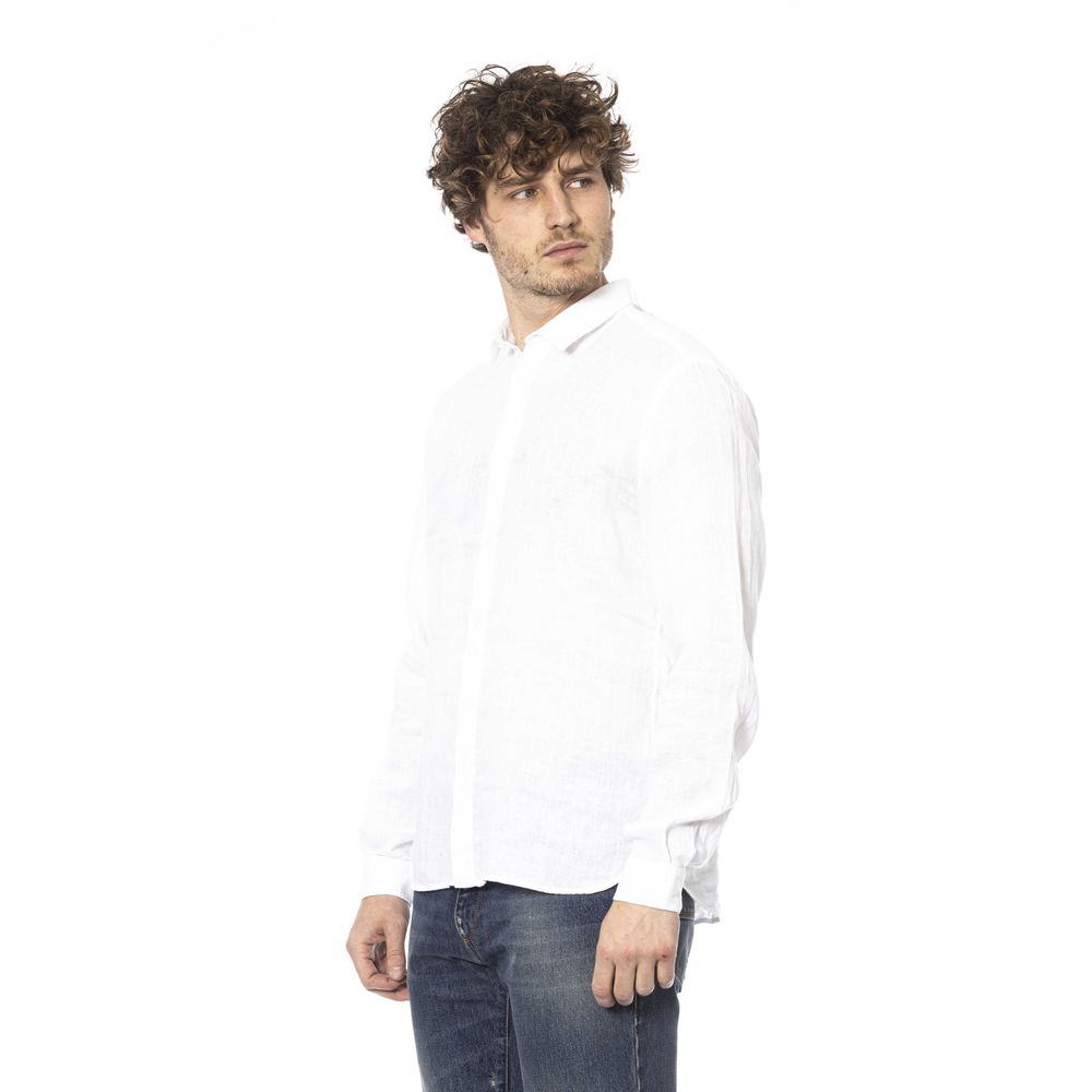 Distretto12 White Linen Shirt