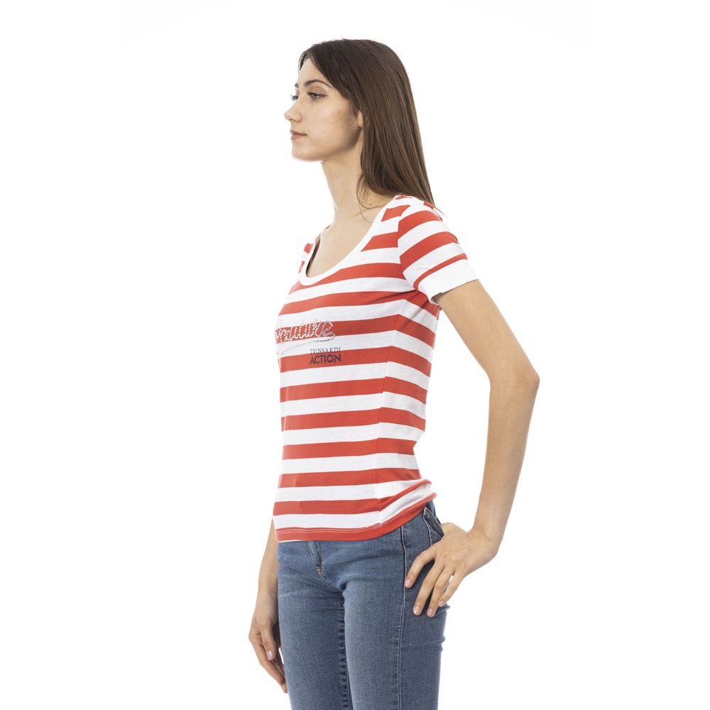 Trussardi Action Multicolor Cotton Tops & T-Shirt