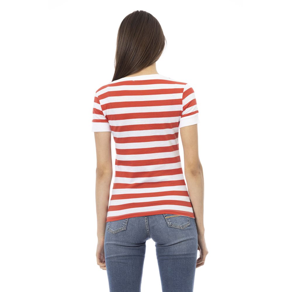 Trussardi Action Multicolor Cotton Tops & T-Shirt