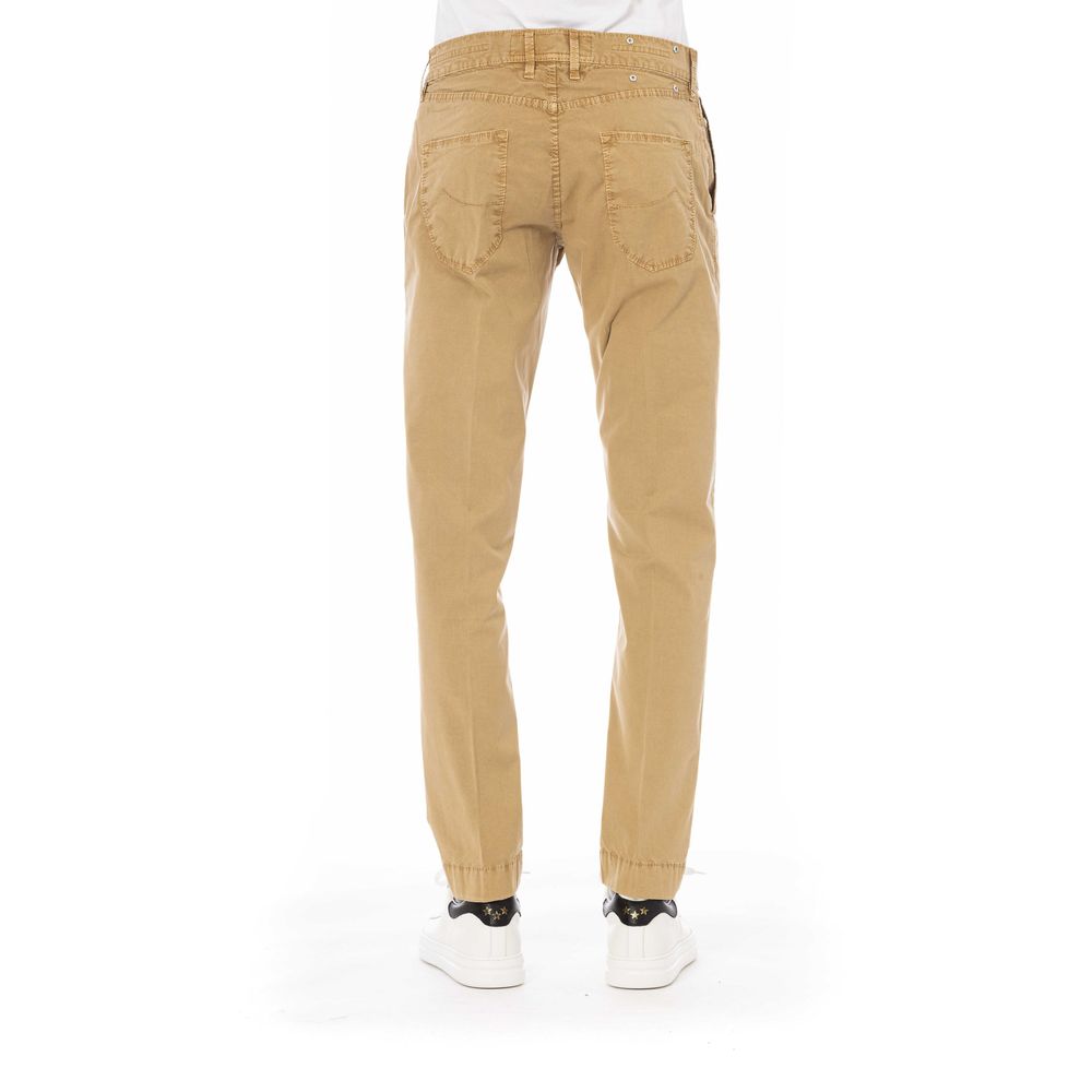 Jacob Cohen Beige Cotton Jeans & Pant