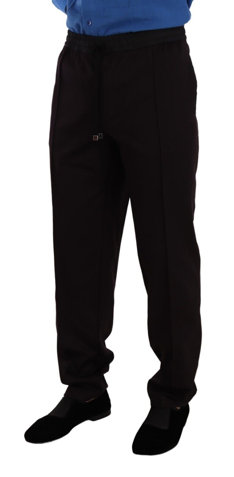 Bordeaux Cotton Mens Skinny Trouser Pants