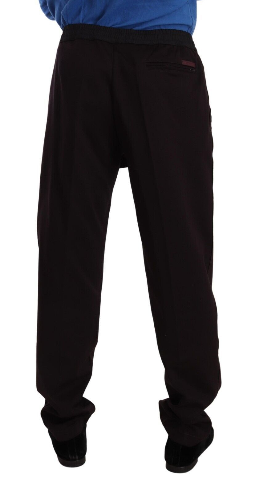 Bordeaux Cotton Mens Skinny Trouser Pants