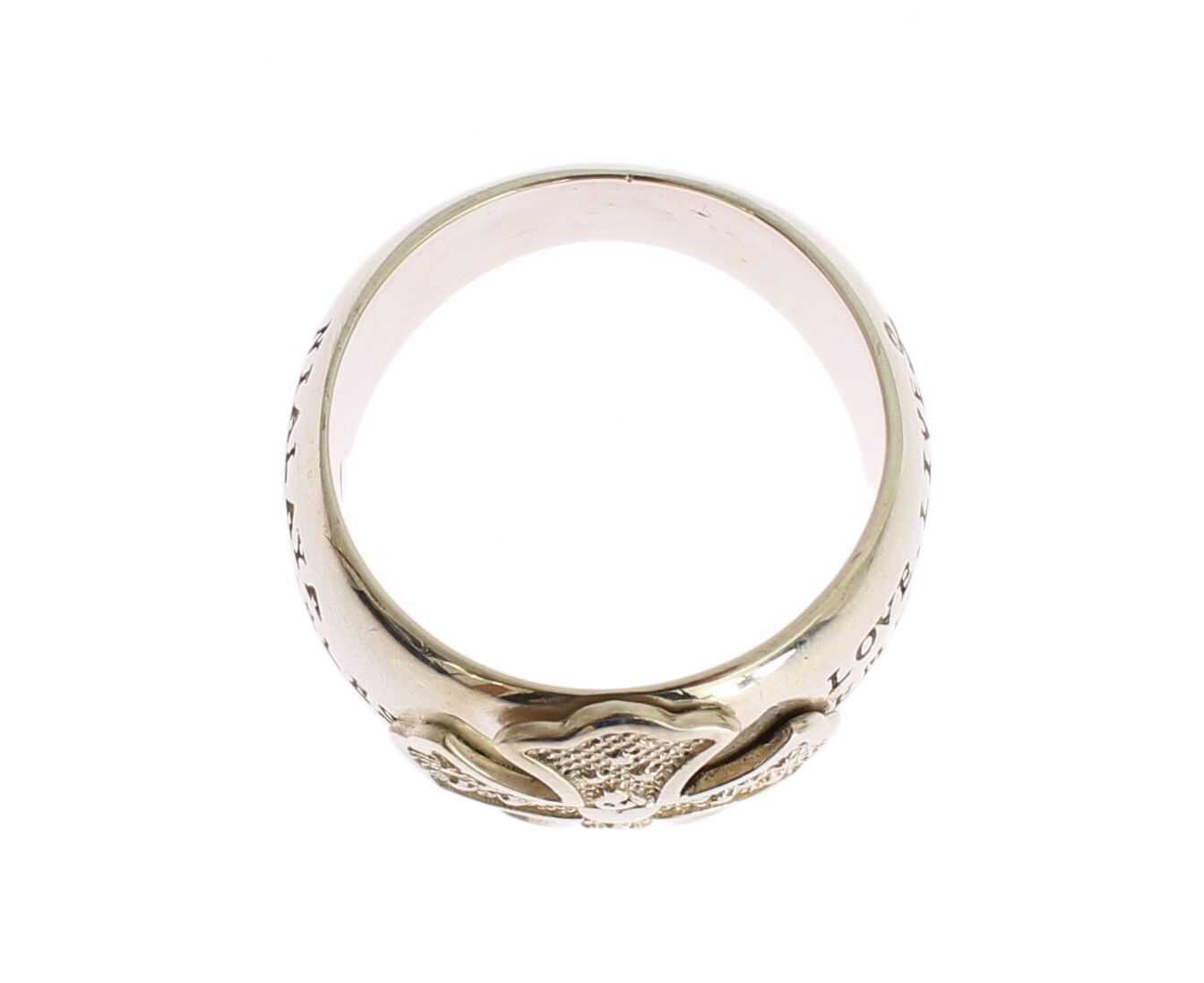 Nialaya Silver Cross Womens 925 Sterling Ring